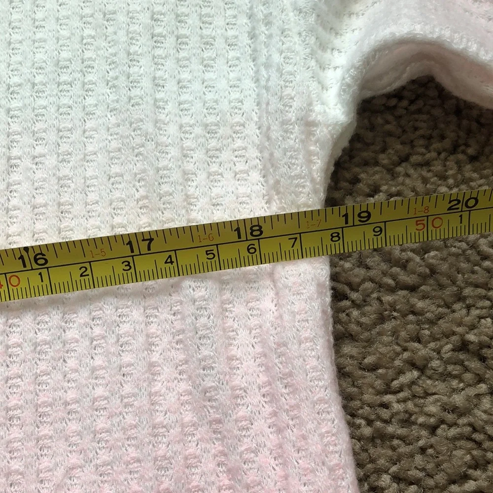 The Children's Place Top Girls Size XXL‎ 16 White Pink Ombre Long Sleeve NWT